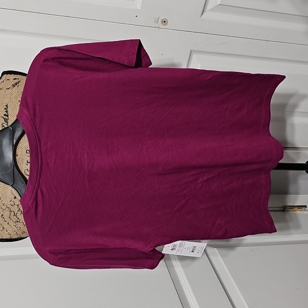 Nwt Womens Purple T-shirt #7 - Picture 3 of 3